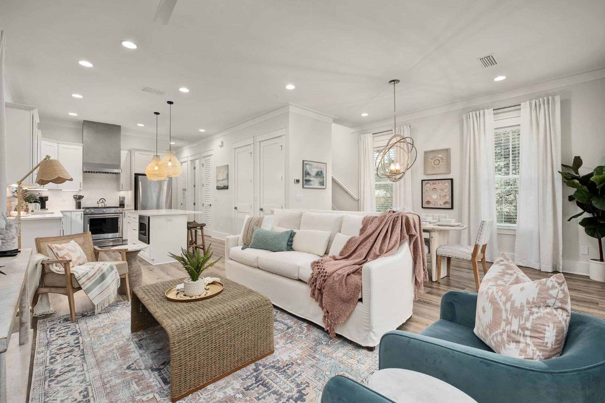 Shellabrate Good Times A Brand New Home For 2024 Only 3 Blocks To The Beach With Community Pool 산타로사 비치 외부 사진